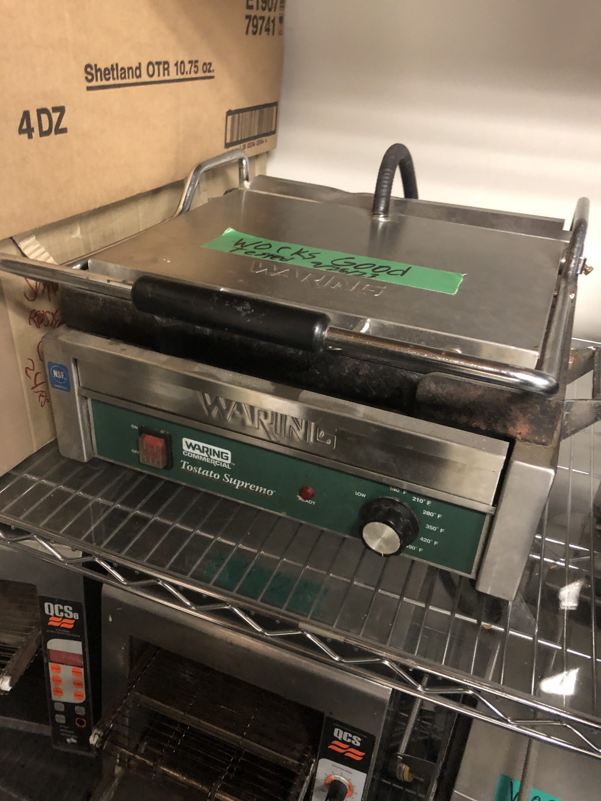 Waring Tostato Supremo Panini Press